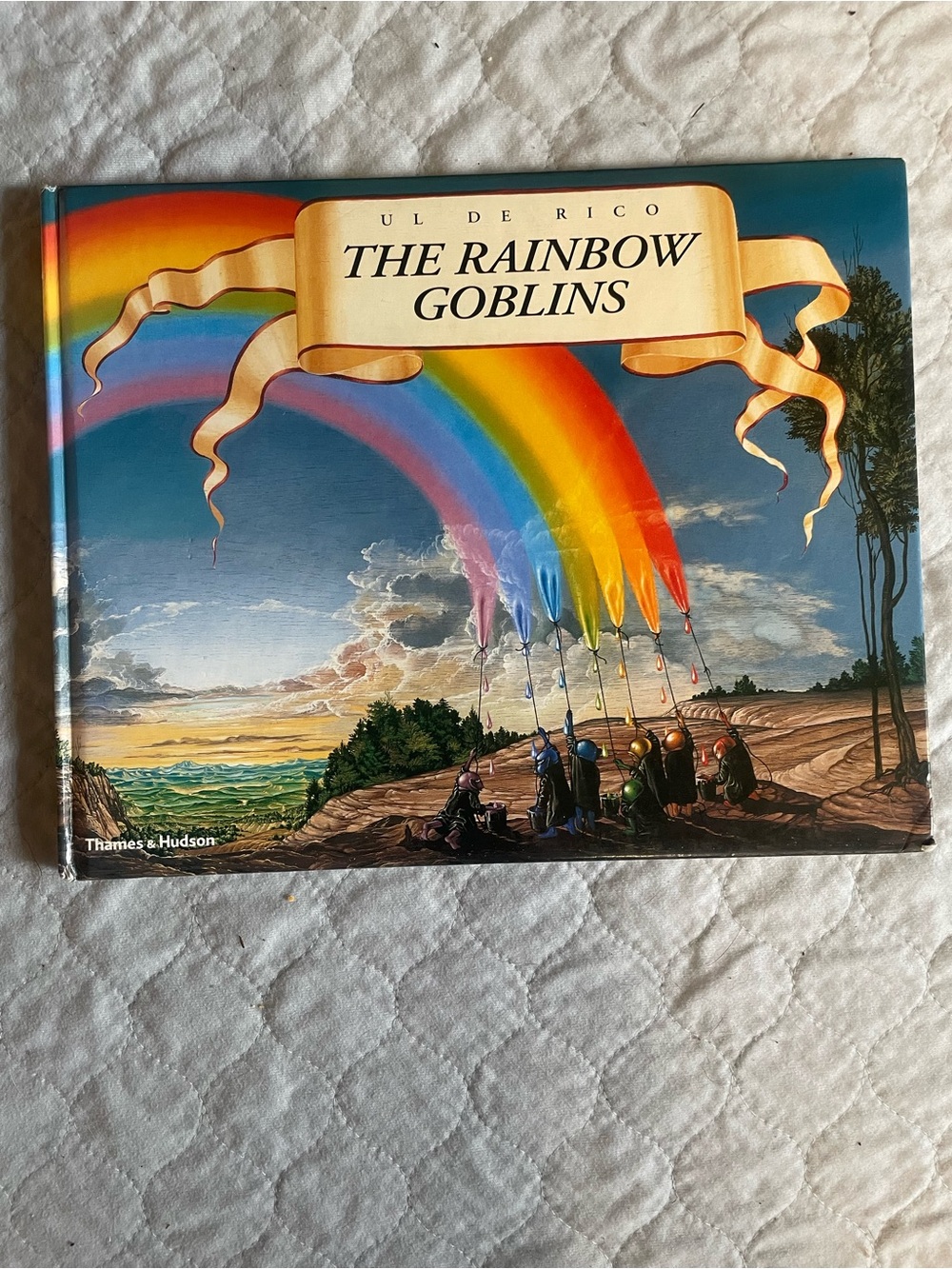 The Rainbow Goblins Hardcover Book- Multicolor
